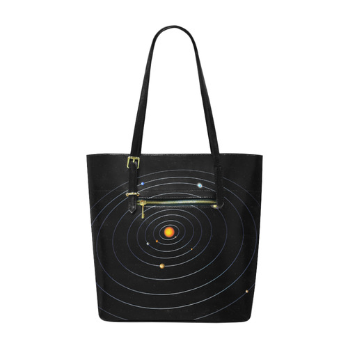 Our Solar System Euramerican Tote Bag/Small (Model 1655)