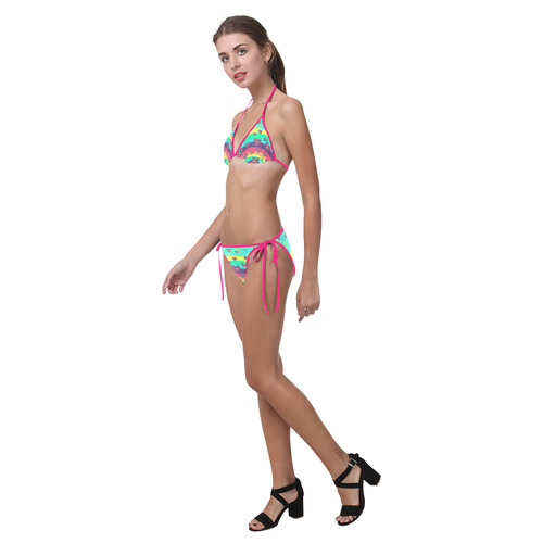 Loving the Rainbow Custom Bikini Swimsuit (Model S01)