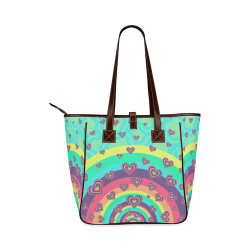 Loving the Rainbow Classic Tote Bag (Model 1644)