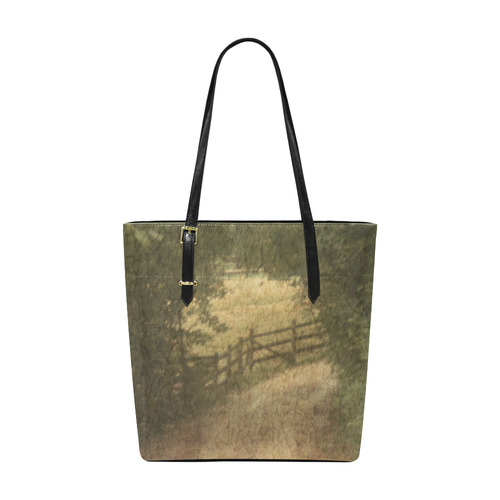 Vintage Landscape 02 Euramerican Tote Bag/Small (Model 1655)