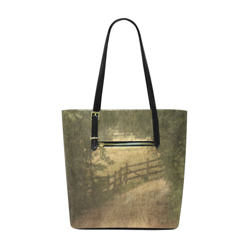 Vintage Landscape 02 Euramerican Tote Bag/Small (Model 1655)