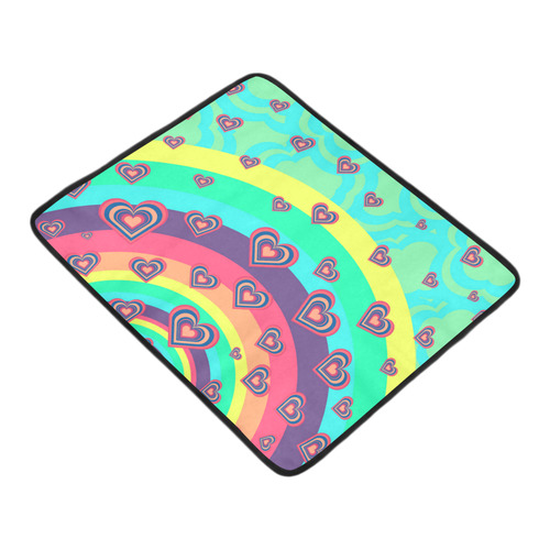 Loving the Rainbow Beach Mat 78"x 60"