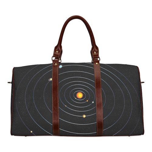 Our Solar System Waterproof Travel Bag/Small (Model 1639)
