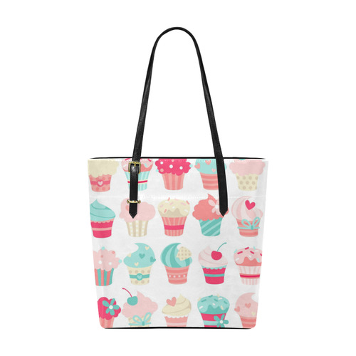 Cupcakes Euramerican Tote Bag/Small (Model 1655)