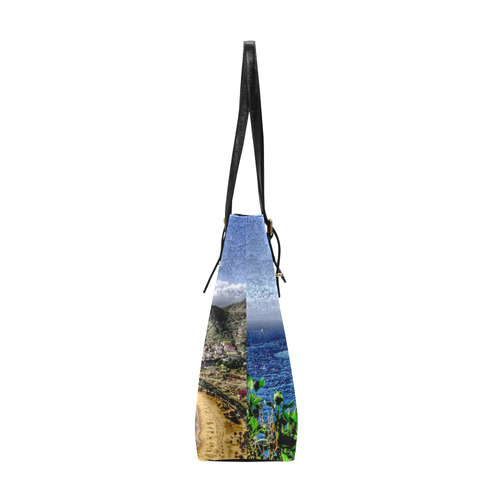 Travel-painted Tenerife Euramerican Tote Bag/Small (Model 1655)