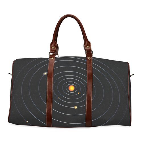 Our Solar System Waterproof Travel Bag/Large (Model 1639)