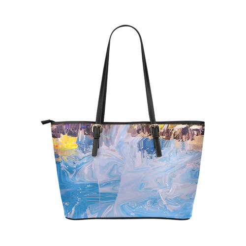 SPLASH 4 Leather Tote Bag/Small (Model 1651)