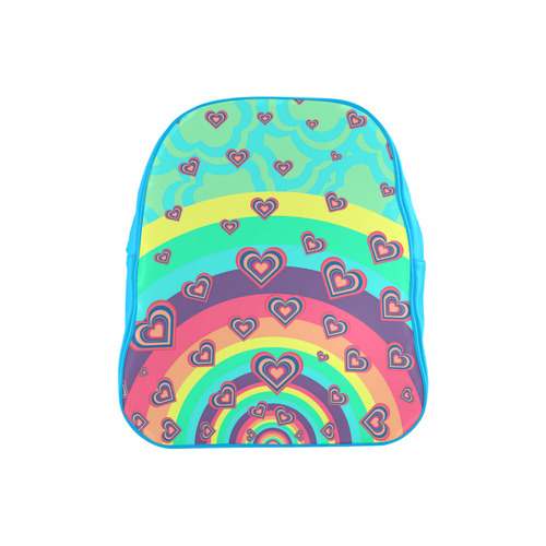Loving the Rainbow School Backpack (Model 1601)(Small)