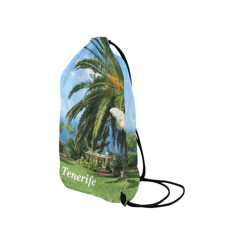 Travel-sunny Tenerife Small Drawstring Bag Model 1604 (Twin Sides) 11"(W) * 17.7"(H)