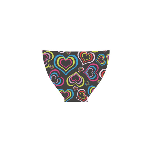 hearts gif Custom Bikini Swimsuit