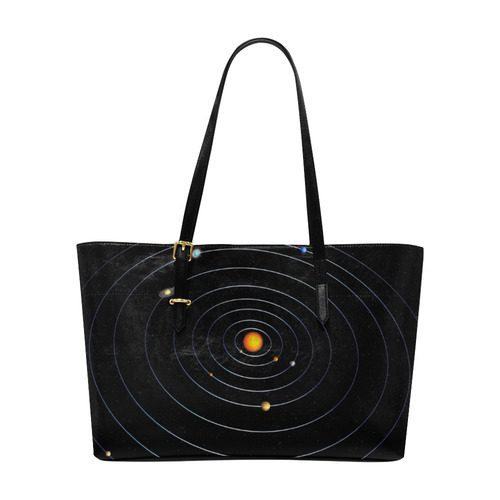 Our Solar System Euramerican Tote Bag/Large (Model 1656)