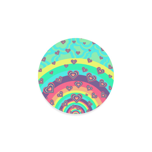 Loving the Rainbow Round Coaster