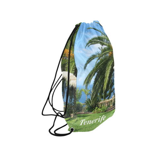 Travel-sunny Tenerife Small Drawstring Bag Model 1604 (Twin Sides) 11"(W) * 17.7"(H)