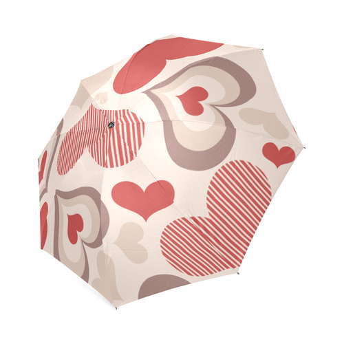 heart vector Foldable Umbrella (Model U01)