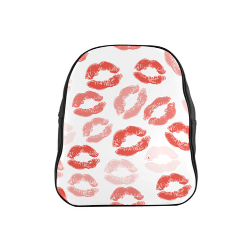 kiss background School Backpack (Model 1601)(Small)