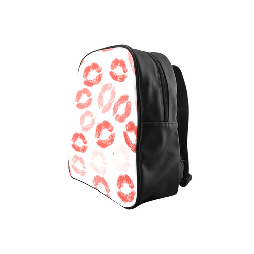 kiss background School Backpack (Model 1601)(Small)