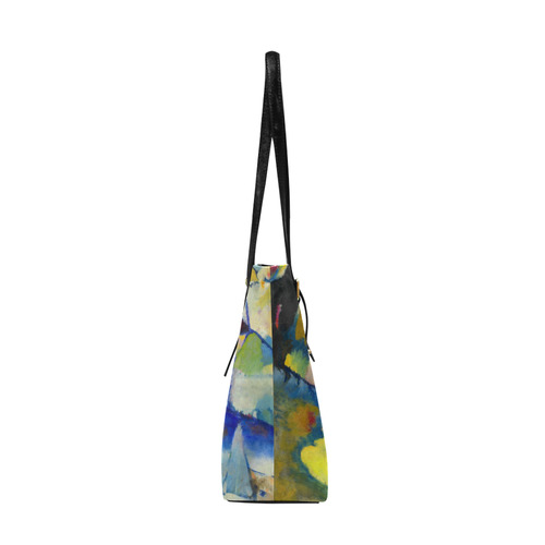 Kandinsky Landscape With Rain Euramerican Tote Bag/Large (Model 1656)