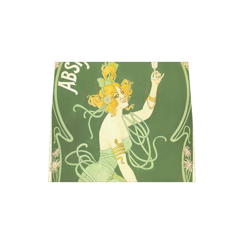 Absinthe Blanqui Beautiful Green Fairy Boston Handbag (Model 1621)