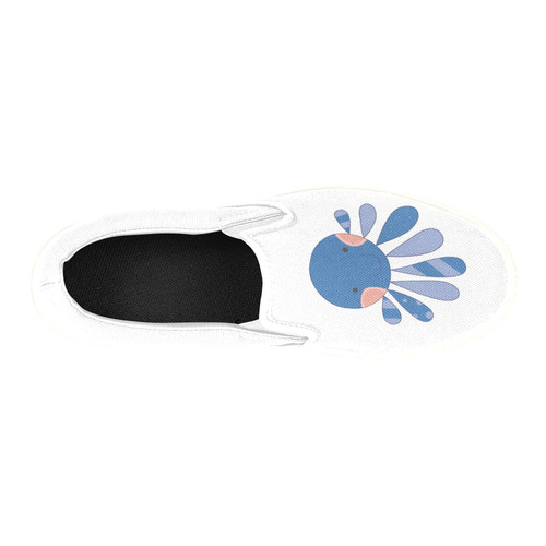 Sea Creatures Slip-on Canvas Shoes for Kid (Model 019)