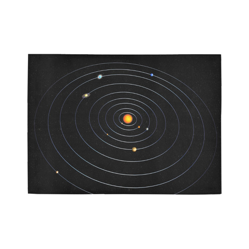 Our Solar System Area Rug7'x5'