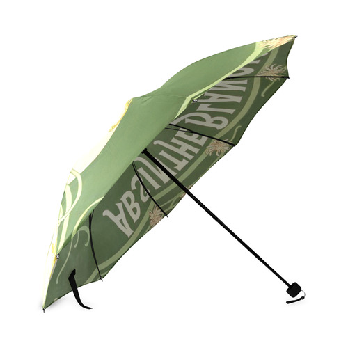 Absinthe Blanqui Green Fairy Fee Verte Foldable Umbrella (Model U01)