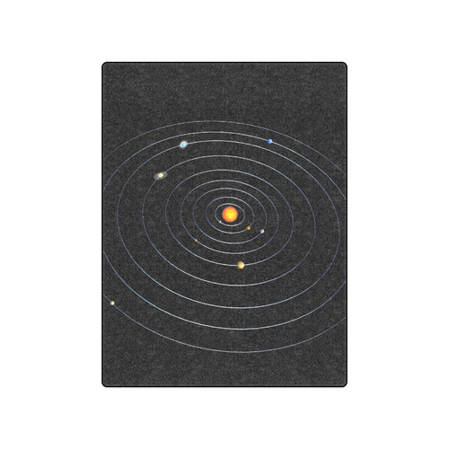 Our Solar System Blanket 50"x60"