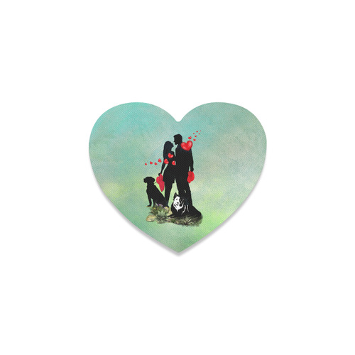 Happy Valentine Heart Coaster