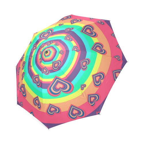 Loving the Rainbow Foldable Umbrella (Model U01)