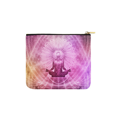 Holy Yoga Lotus Meditation Carry-All Pouch 6''x5''