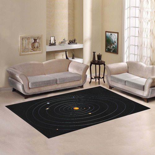 Our Solar System Area Rug7'x5'