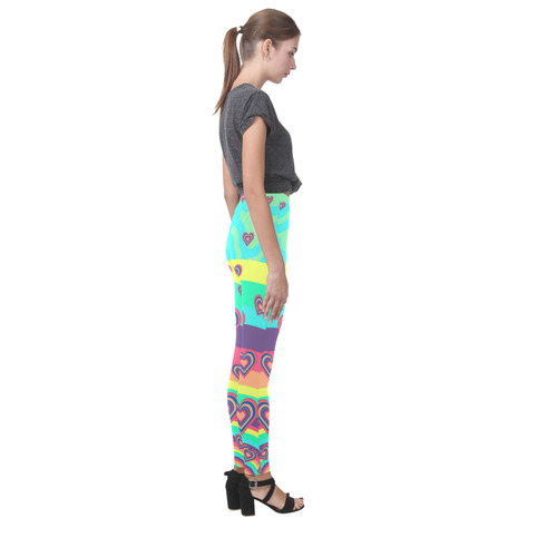 Loving the Rainbow Cassandra Women's Leggings (Model L01)