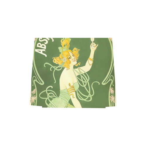 Absinthe Blanqui Beautiful Green Fairy Euramerican Tote Bag/Small (Model 1655)