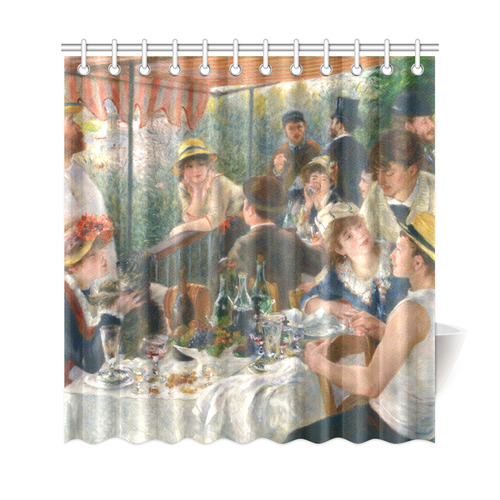 Renoir Luncheon of the Boating Party Shower Curtain 69"x72"