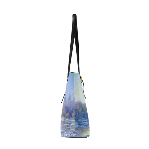 Claude Monet The Ice Floes Euramerican Tote Bag/Large (Model 1656)