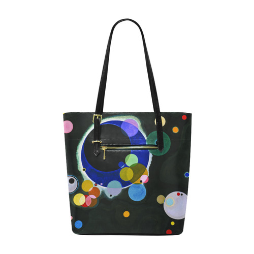 Kandinsky Several Circles Euramerican Tote Bag/Small (Model 1655)