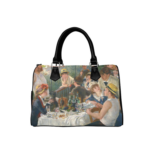 Renoir Luncheon of the Boating Party Boston Handbag (Model 1621)