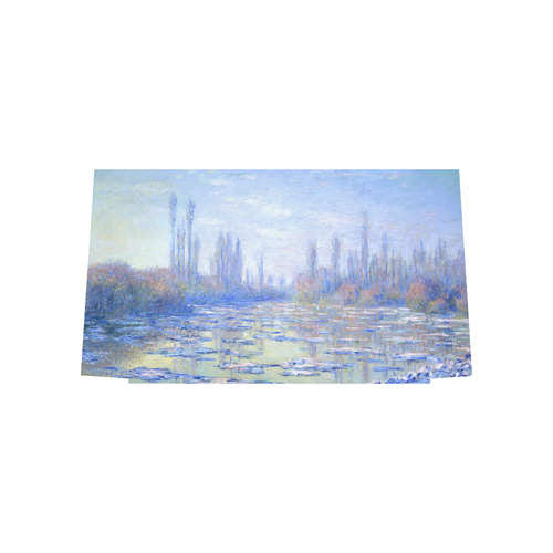 Claude Monet The Ice Floes Euramerican Tote Bag/Large (Model 1656)