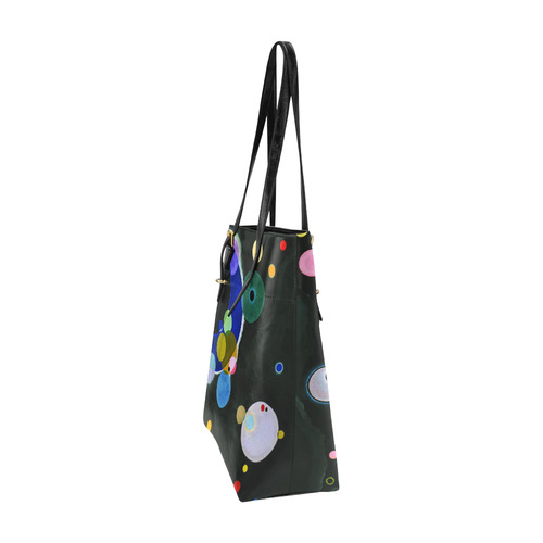 Kandinsky Several Circles Euramerican Tote Bag/Small (Model 1655)