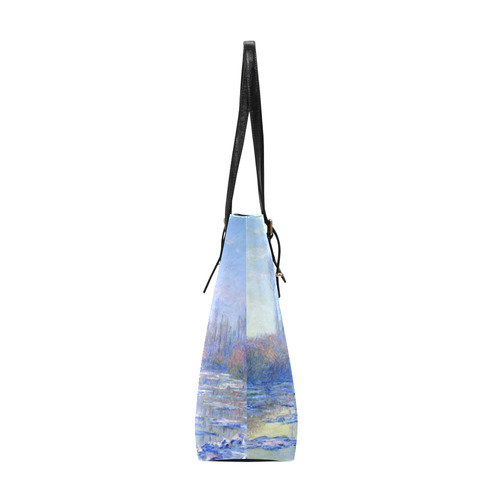 Claude Monet The Ice Floes Euramerican Tote Bag/Small (Model 1655)