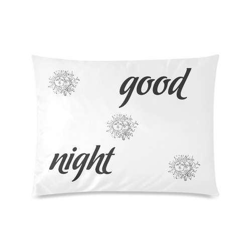 good night Custom Picture Pillow Case 20"x26" (one side)