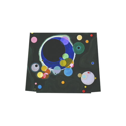 Kandinsky Several Circles Euramerican Tote Bag/Small (Model 1655)