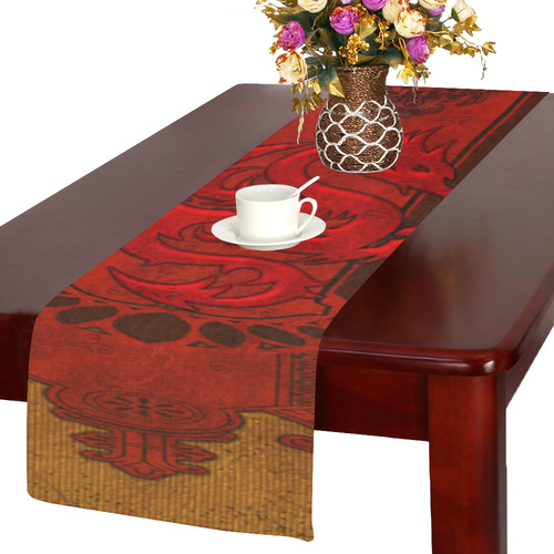 The red chinese dragon Table Runner 14x72 inch