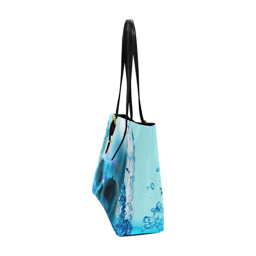 Skull in Water Euramerican Tote Bag/Large (Model 1656)