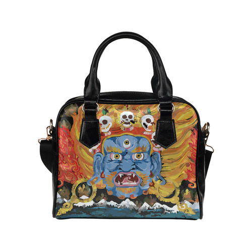 Yamantaka Death Destroyer Tibetan Buddhist Shoulder Handbag (Model 1634)