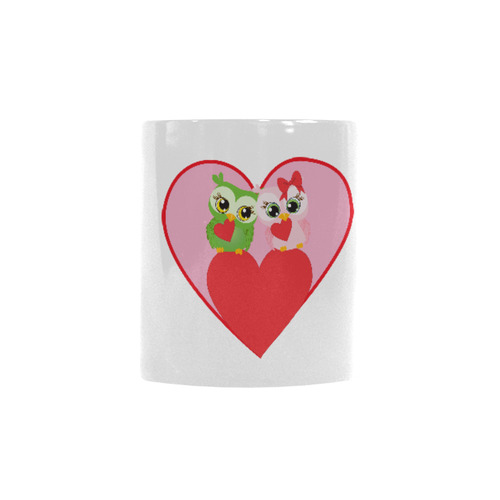 Owl Love Custom Morphing Mug