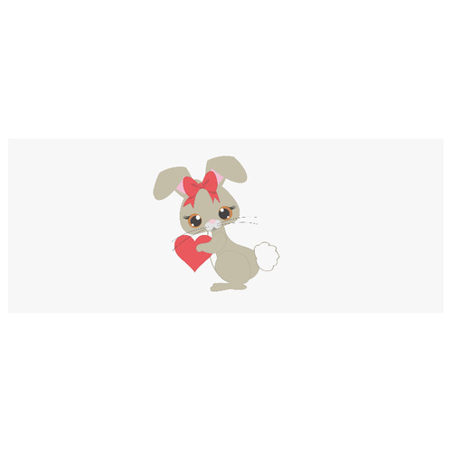 Fluffy Bunny Love Custom Morphing Mug