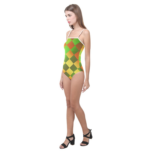 Easter Square Strap Swimsuit ( Model S05)