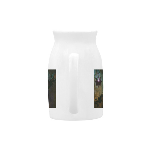 Dark vintage design Milk Cup (Large) 450ml