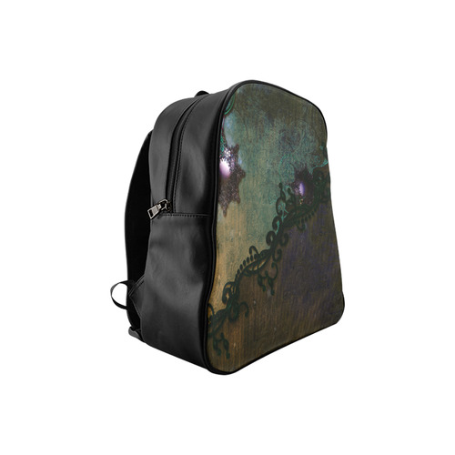 Dark vintage design School Backpack (Model 1601)(Small)