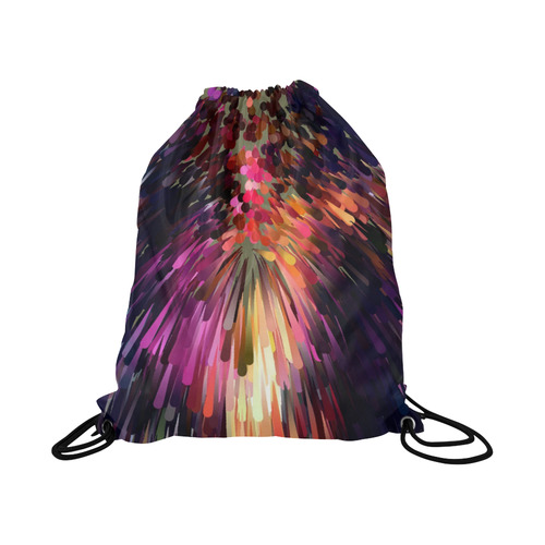 Splash Boom Bang by Artdream Large Drawstring Bag Model 1604 (Twin Sides)  16.5"(W) * 19.3"(H)